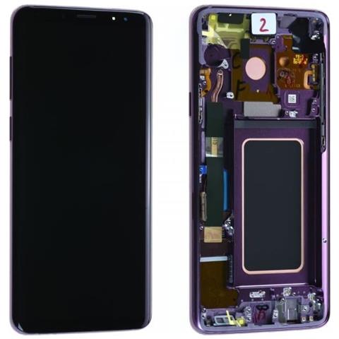 Lcd Full + Touch Screen + Frame Galaxy S9 Altro G965f Viola - Foto 1