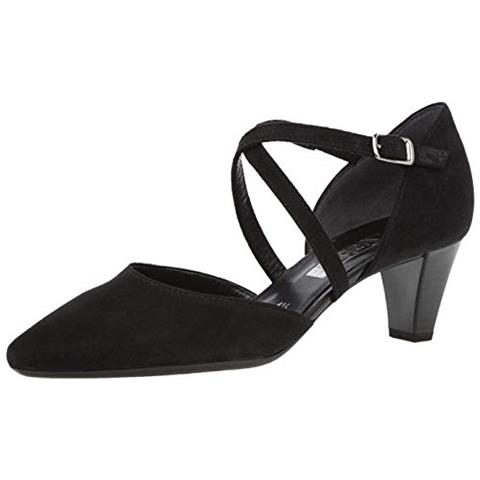 scarpe col tacco incrociate