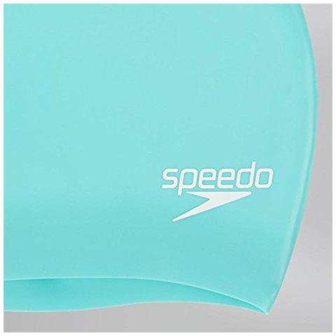 Adulti Unisex Capelli Lunghi Cuffia Da Nuoto Verde One Size - Foto 4