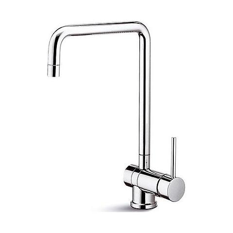Miscelatore Monocomando con Canna Tonda Girevole Modello Danubio 34 cm Colore Cromo - Foto 1