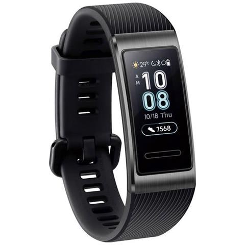 Activity Tracker Band 3 Pro Impermeabile 5ATM Display AMOLED Bluetooth con GPS per Fitness con Cardiofrequenzimetro e Pedometro Nero - Foto 2