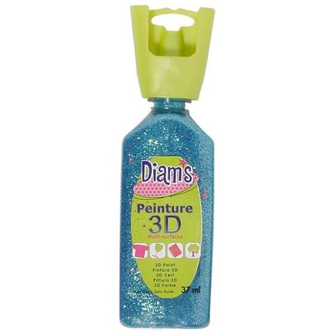 Vernice 3d - Glitter Turchese - Foto 1