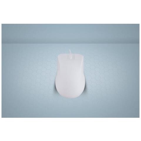 Mouse Igienico AK-PMH12 Ottico 2 Tasti 1000 DPI Colore Bianco - Foto 4