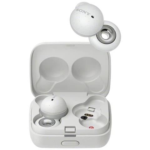 LinkBuds Auricolari True Wireless con Custodia di Ricarica Colore Bianco - Foto 1