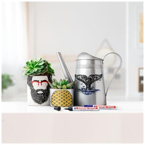 3000 marcatore permanente Tipo di punta Nero, Blu, Verde, Rosso, Giallo 5 pz - Foto 2