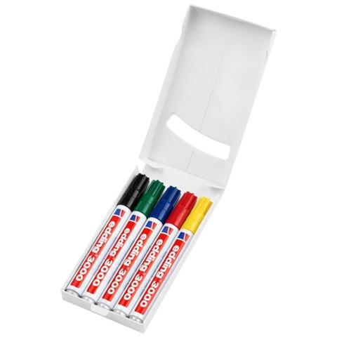3000 marcatore permanente Tipo di punta Nero, Blu, Verde, Rosso, Giallo 5 pz - Foto 6