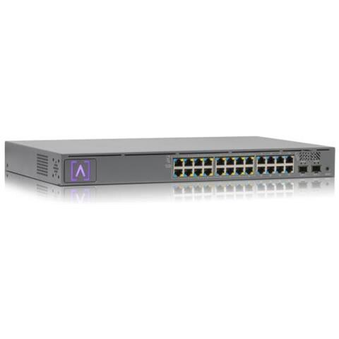 S24-poe Switch Di Rete Gestito Gigabit Ethernet (10/100/1000) Supporto Power Over Ethernet (poe) 1u Grigio - Foto 2