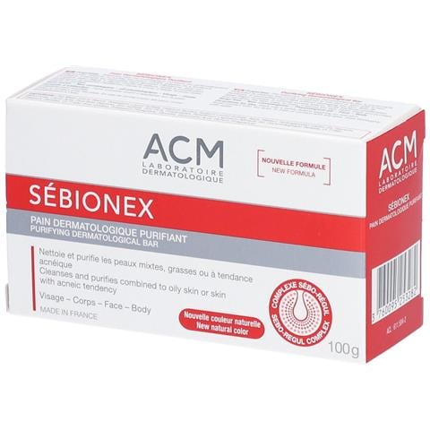 Laboratoire, Sebionex, Purificazione, Saponetta Detergente, Per Il Viso, 100 G - Foto 2