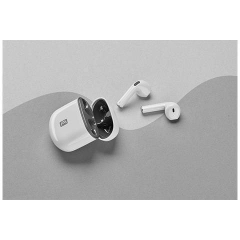 Auricolare BTTWSSMARTW Bluetooth Wireless Colore Bianco - Foto 2