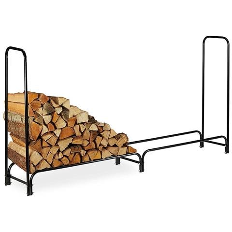 Portalegna Supporto Metallo Porta Legna Interno Legnaia Camino Stufa 240x120x35 - Foto 1
