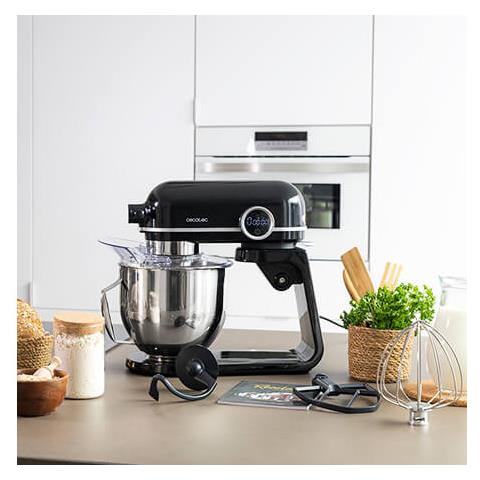Robot da Cucina Twist&Fusion 4500 Capacita Potenza 800 W Corpo in Alluminio Pressofuso Motore CC Nero - Foto 10