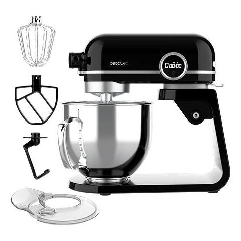 Robot da Cucina Twist&Fusion 4500 Capacita Potenza 800 W Corpo in Alluminio Pressofuso Motore CC Nero - Foto 2