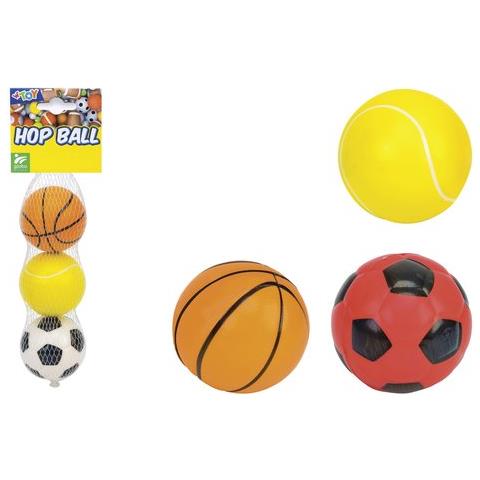 Set Palline Colorate 41218 Wtoy Calcio, Basket, Tennis Assortito - Foto 1