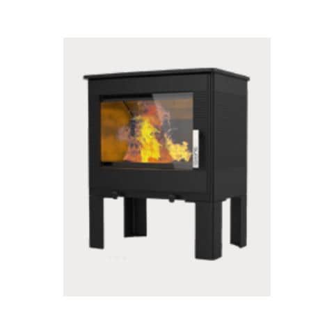 ODÉLYA stufa Libera installazione A legna Nero - Foto 1