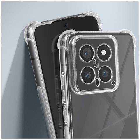 Cover Per Xiaomi 14 Silicone Angoli Bumper Anti-urto - Foto 2