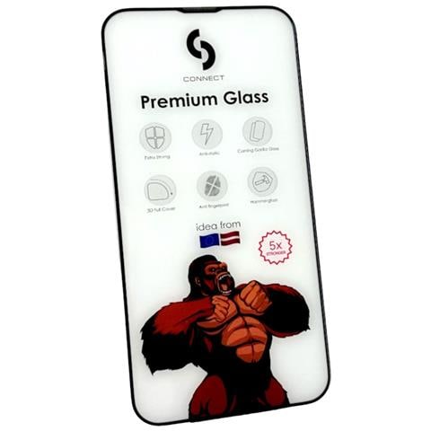 Corning Gorilla Ultra Strong 3d Glass For Apple Iphone 7 / 8 / Se 2020 / Se 2022 Black - Foto 2