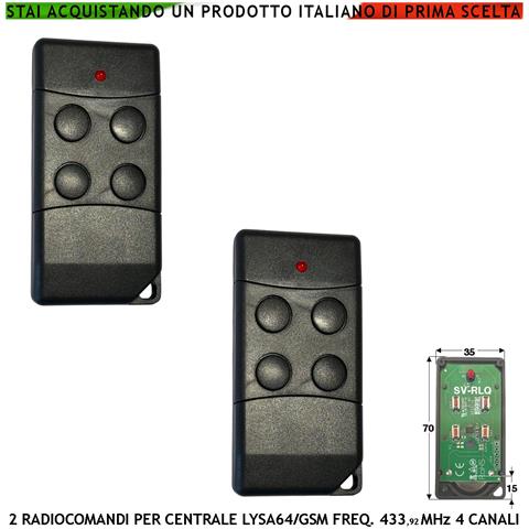 Telecomando 4 Canali Frequenza 433,92 Mhz 2 Pezzi Per Inserimento E Disinserimento Totale E Parziale Come Giorno Notte - Foto 7