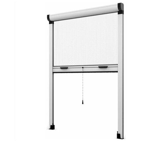 Zanzariera Universale A Rullo Verticale Con Finitura Bianca Stop Inset - 100x170 Cm - Foto 1