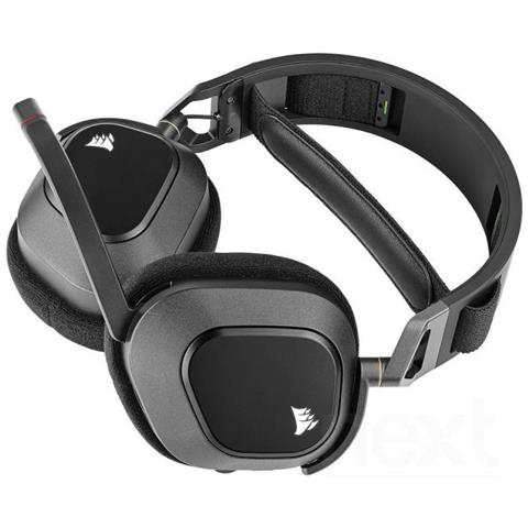 Cuffie Gaming HS80 Max Wireless a Padiglione con Microfono Compatibile per Console di Gioco + PC /Giochi Colore Nero - Foto 3