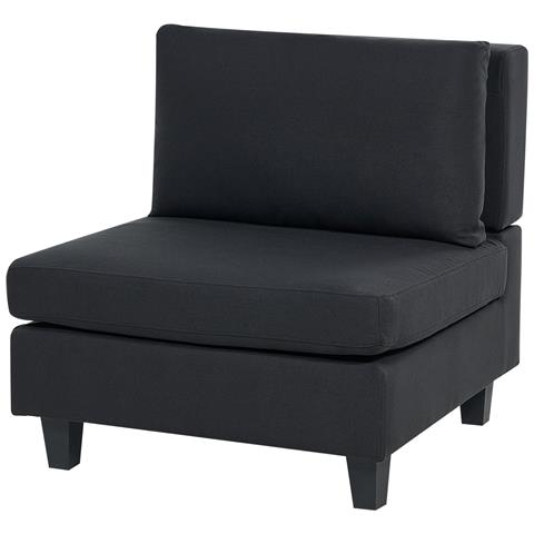 4 Posti Unstad Tessuto Nero Con Ottomana Lato Destro - Foto 8