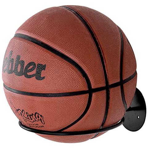 Supporto Per Palla Da Basket Leggero Con Montaggio A Parete Black - Foto 1