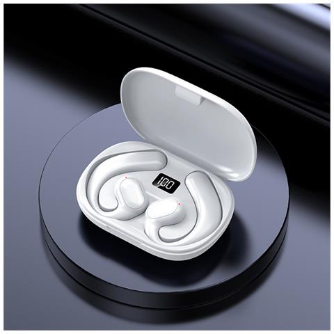 Auricolari Tws Bluetooth 5.3 Impermeabile Ipx5 Modello Austin, Bianco - Foto 3