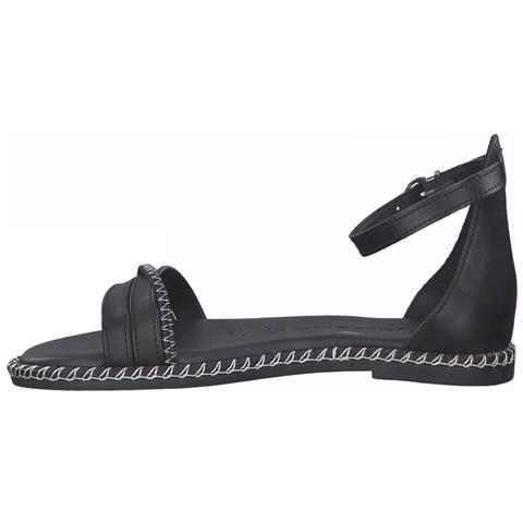 Black Casual Low Heels Sandali Pelle Scarpe Donna Nero Eu 36, 28112 001 - Foto 3