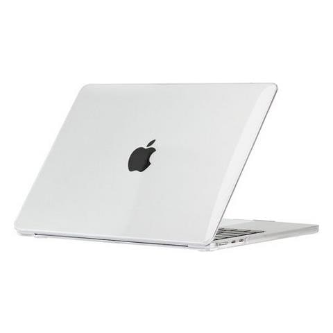 Cover Trasparente Crystal Per Macbook Air 13 Pollici 2022 M2, Trasparente - Foto 1