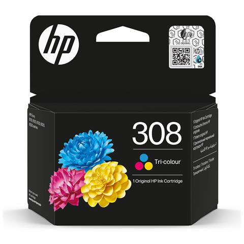 Ink 308 Tri-color Original Ink Cart (7fp20ue#ce1) - Foto 1