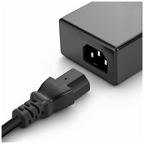 Cavo Di Alimentazione Schuko A C13 Per Computer E Monitor 1,8 M., Nero - Foto 2