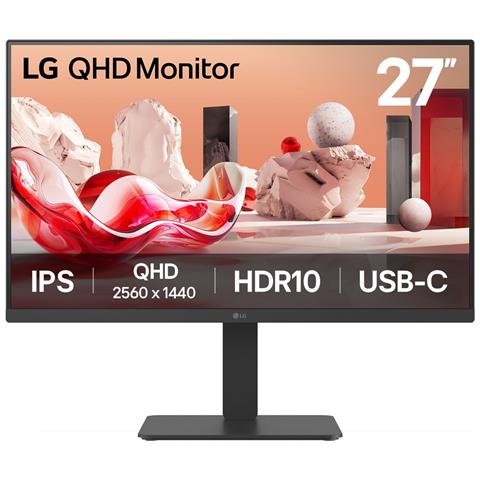 27BA65QB-B.AEU Monitor PC 68,6 cm (27") 2560 x 1440 Pixel 2K LCD Nero - Foto 1