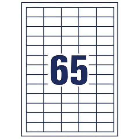 Avery 6121-65 Etichetta Autoadesiva Rettangolo Permanente Bianco 4225 Pz - Foto 3