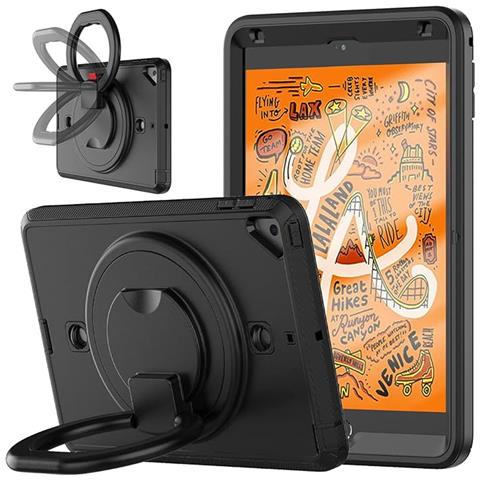 Custodia Per Ipad Mini 5/4 Con Supporto E Cinghia, Elegante E Pratica, Nera - Foto 1