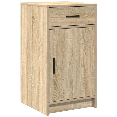 Mobile Sideboard Rovere Sonoma 40x41x75 cm in Legno Ingegnerizzato - Foto 1