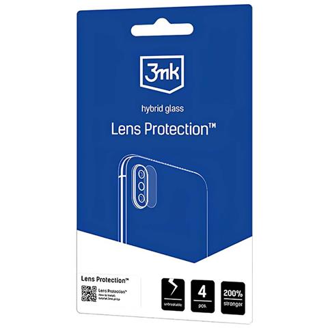 4 Lotti Di Protezioni Per Obiettivo Fotocamera Per Galaxy M35 Vetro Ibrido 6h, Trasparente - Foto 5