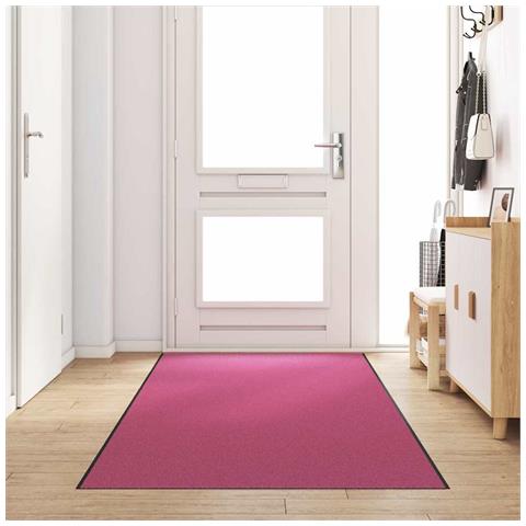 Tappetino Rosa e Nero 120 x 350 cm Poliammide e PVC - Foto 2