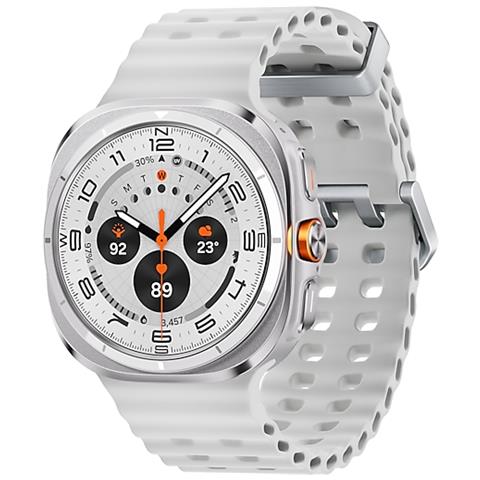 Galaxy Watch Ultra 3,81 cm (1.5") AMOLED 47 mm Digitale 480 x 480 Pixel Touch screen 4G Titanio, Bianco Wi-Fi GPS (satellitare) - Foto 1