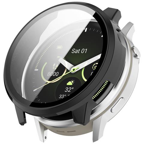 Custodia Protettiva Compatibile Con Garmin Venu 4 (41mm) Pc Pellicola Temperata Integrata - Nera - Foto 1