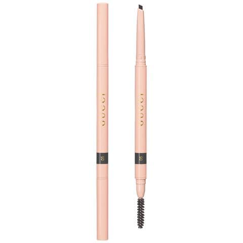 , Stylo A Sourcils, Impermeabile, Doppia Estremità, Matita Crema Per Sopracciglia, 05, Grigio, 0.09 G - Foto 1