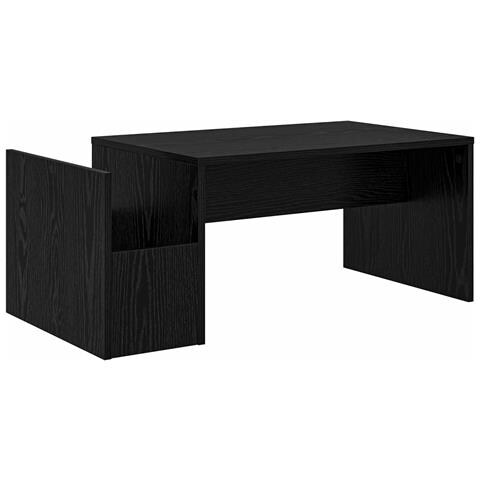 Tavolino da salotto Rovere Nero 90 x 45 x 35 cm - Foto 1