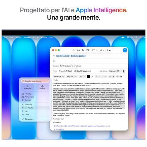 MacBook Neo 13"A18 Pro chip 6-core CPU 5-core GPU 8GB 512GB SSD Touch ID - Indaco - Foto 2
