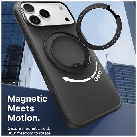 Cover per iPhone 17 Pro Max - TPU+PC, Nero, MagSafe - Foto 4