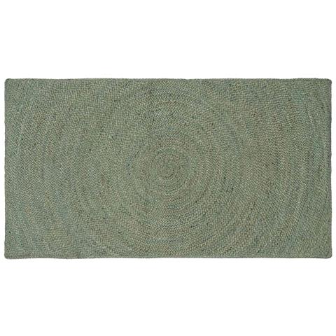 Tappeti per area Verde Oliva 60 x 110 cm Juta - Foto 1