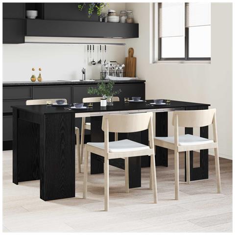 Tavolo da Pranzo 180 x 85 x 75 cm Legno ingegnerizzato - Foto 2