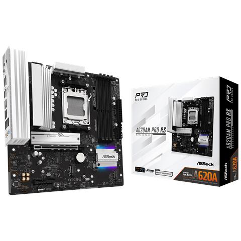 A620AM Pro RS AMD A620A Socket AM5 micro ATX - Foto 1