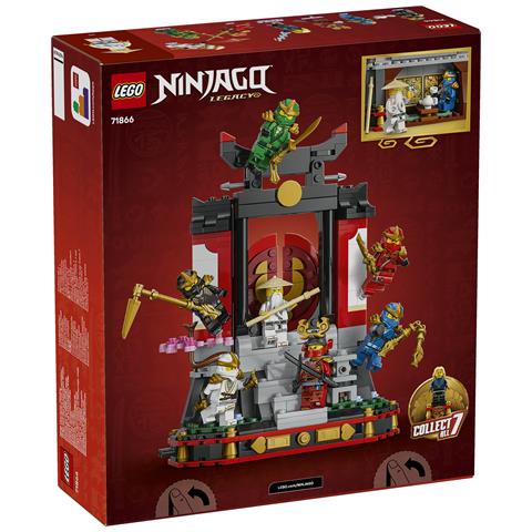 NINJAGO 71866 Display Personaggi Ninja - 15° Anniversario, Kit con Porta del Monastero, 8 Minifigure e Spade - Foto 29