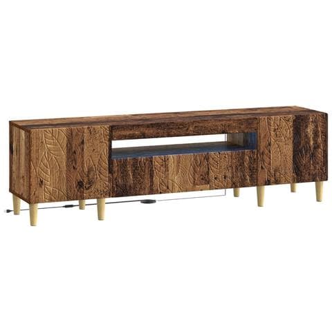 Mobile TV LED Legno antico Legno ingegnerizzato - Foto 1