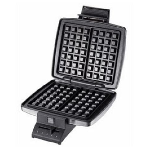 1445 Macchina Per Waffle Quadrata Potenza 930 Watt Colore Silver - Foto 2