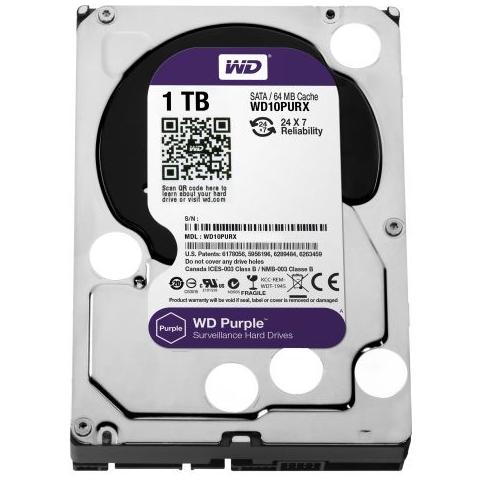 WD Purple 1 TB 3,5" Interfaccia Sata III 6 GB / s Buffer 64 MB con Intellipower - Foto 6