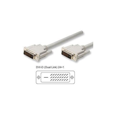 ICOC DVI-8130 - Cavo Monitor DVI digitale M / M dual link 3 mt (DVI-D)  - Foto 1